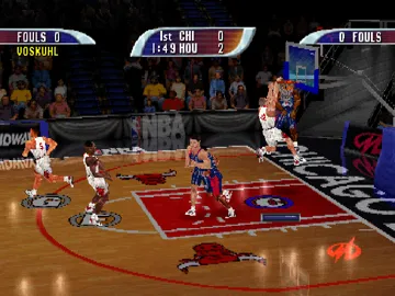 NBA Hoopz (US) screen shot game playing